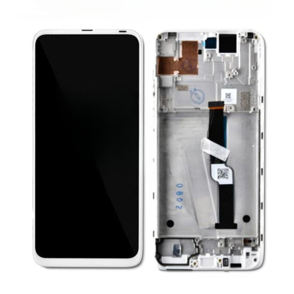 Motorola Moto Fusion+ (XT2067) LCD & Digitizer Frame Assembly White