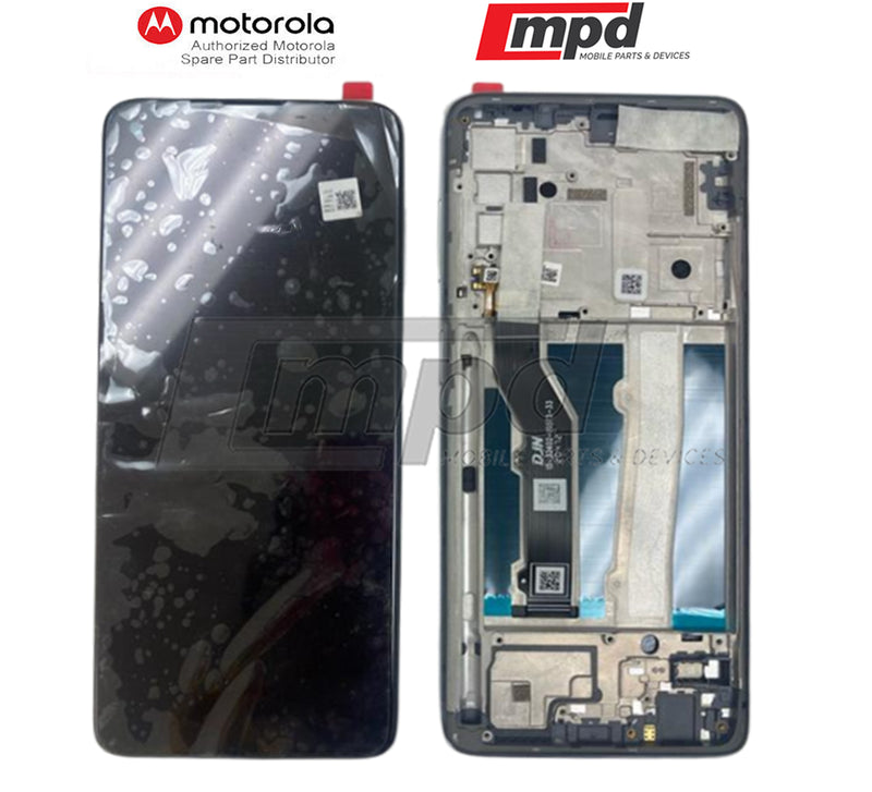 Motorola Moto G Stylus 2021 (XT2115) LCD Frame Assembly White - MPD Mobile Parts & Devices