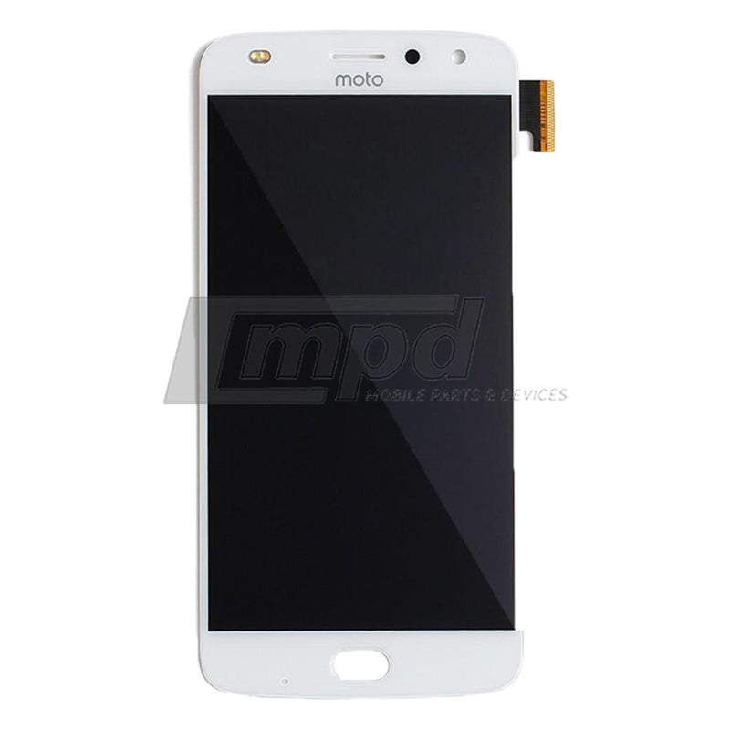Motorola Moto Z2 Play (XT1710) LCD and Touch Screen Assembly - White - MPD Mobile Parts & Devices