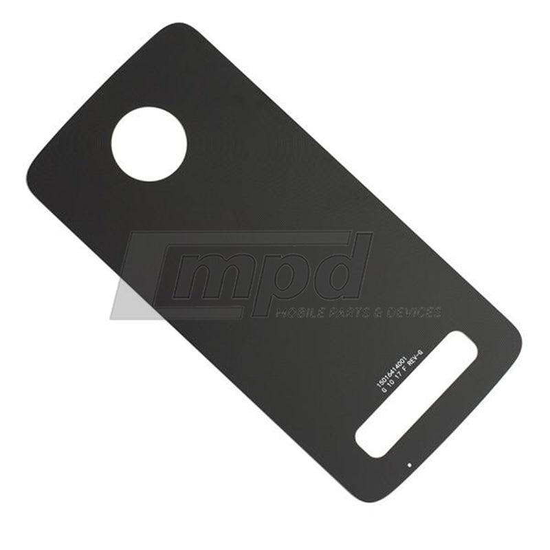 Motorola Moto Z Play (XT1635-01) Back Cover - Black - MPD Mobile Parts & Devices
