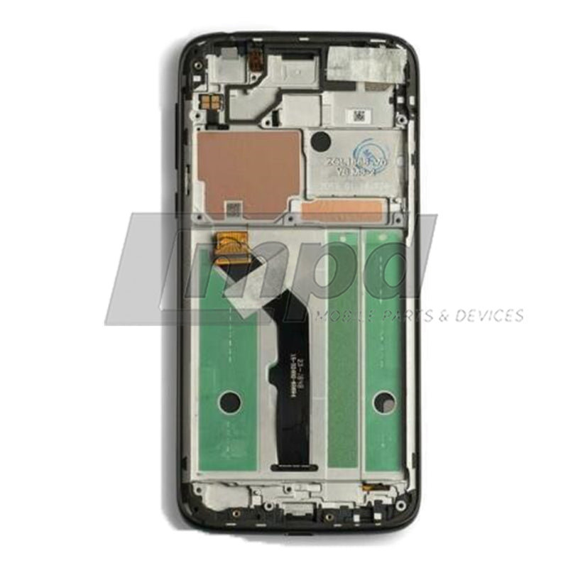 Motorola Moto G7 Play (XT1952) LCD & Digitizer Frame Assembly Black - MPD Mobile Parts & Devices