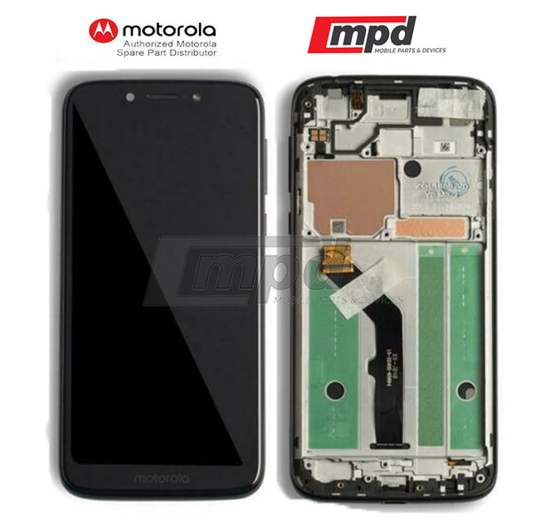 Motorola Moto G7 Play (XT1952) LCD & Digitizer Frame Assembly Black - MPD Mobile Parts & Devices