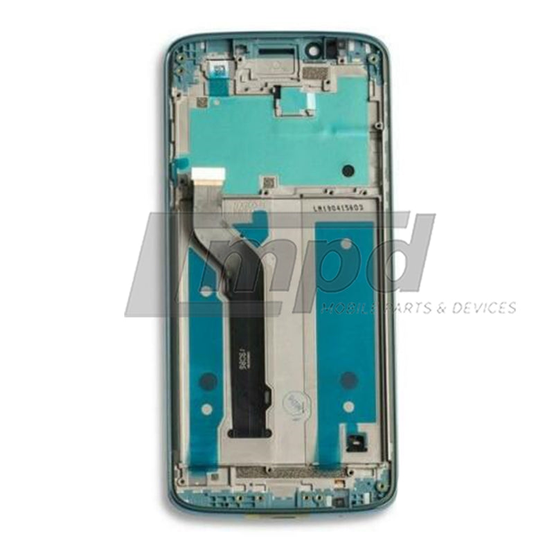 Motorola Moto E5 Plus (XT1924) LCD & Digitizer Frame Assembly Blue - MPD Mobile Parts & Devices