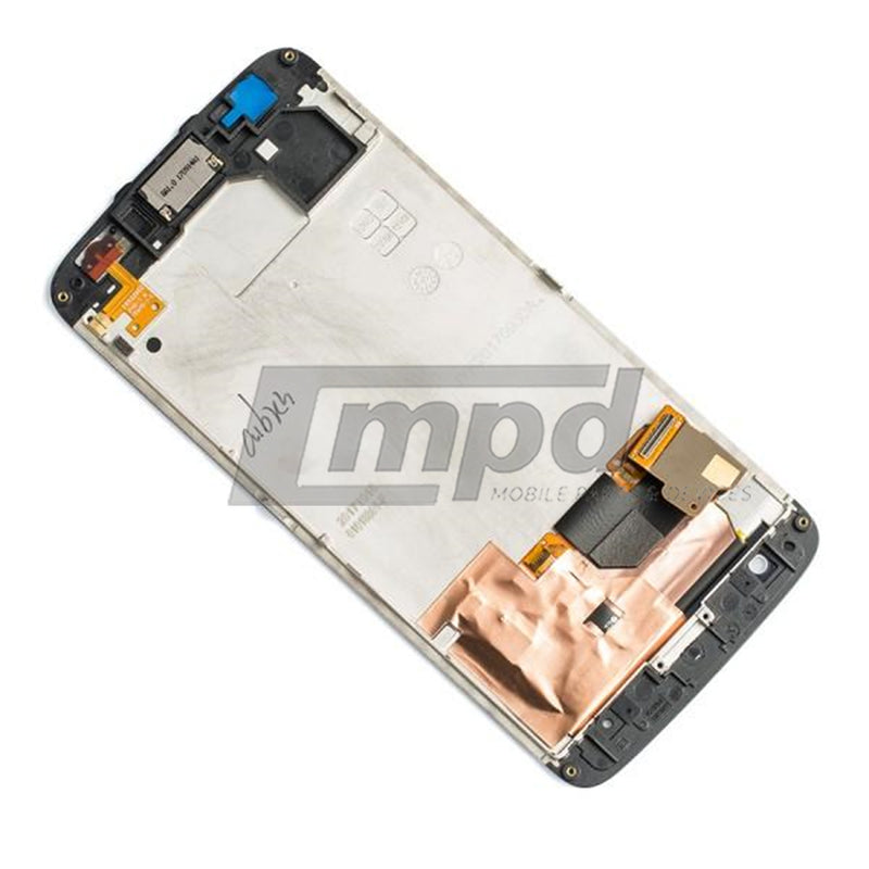 Motorola Moto Z Droid (XT1650)  LCD & Touch Screen Assembly White with Fingerprint Scanner - MPD Mobile Parts & Devices