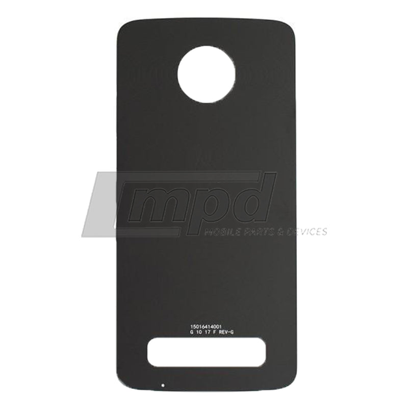 Motorola Moto Z Play (XT1635-01) Back Cover - Black - MPD Mobile Parts & Devices
