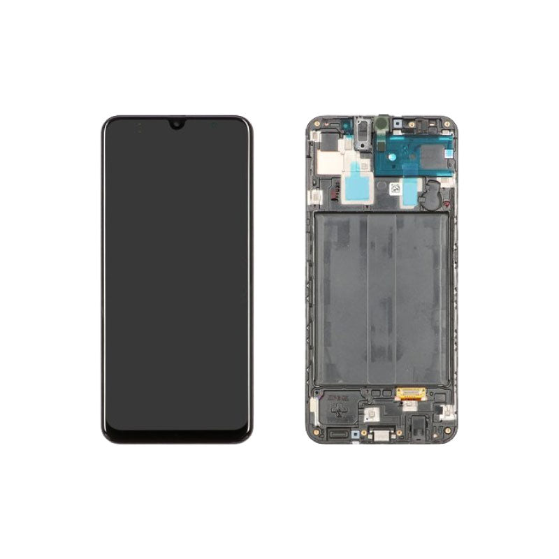 Samsung Galaxy A305, A30 Black Service Pack LCD & Touch Screen / Display - MPD Mobile Parts & Devices