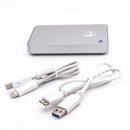 Hitachi G-Drive Thunderbolt Module 1TB USB 3.0 External Portable Hard Drive Silver Recertified - MPD Mobile Parts & Devices