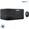 Logitech MK825 Palm Rest Wireless Keyboard K850 and M585 Mouse Combo, Recertified