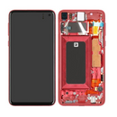 Samsung Galaxy S10 Edge G970F Cardinal Red Service Pack LCD & Touch Screen  Display