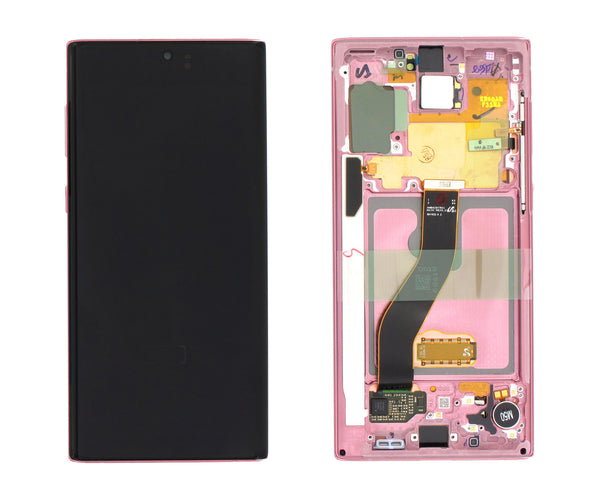 Samsung Galaxy Note 10 N970 Aura Pink Original LCD & Touch Screen / Display - MPD Mobile Parts & Devices - Motorola Authorized Distributor