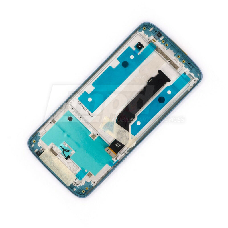 Motorola Moto E5 Plus (XT1924) LCD & Digitizer Frame Assembly Blue