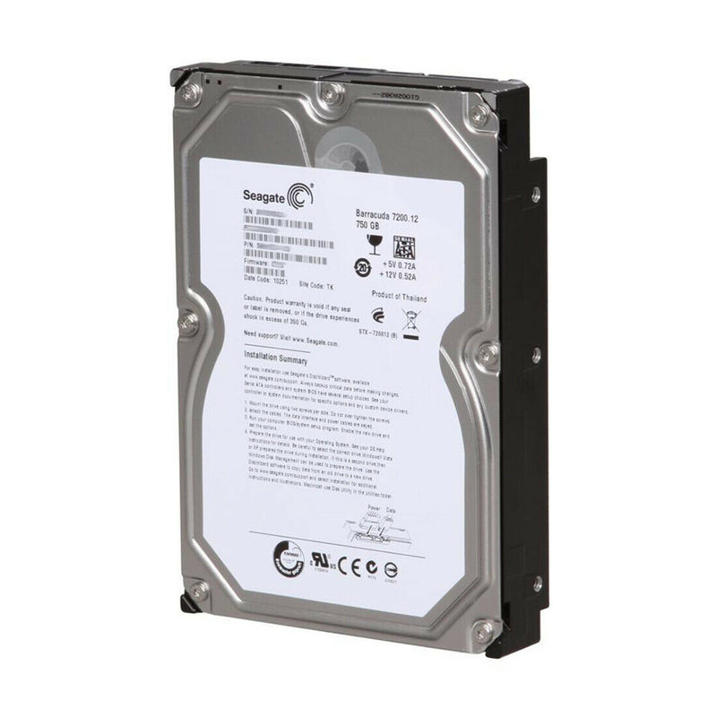 Seagate Barracuda 3.5" Internal Hard Drive 750GB 7200rpm 32MB SATA, ST3750528AS - MPD Mobile Parts & Devices - Motorola Authorized Distributor