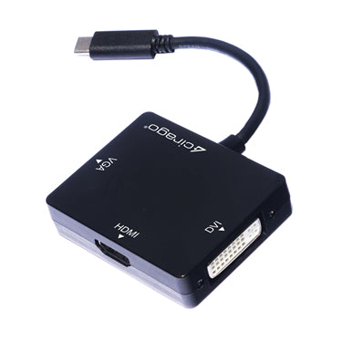 Cirago USB-C to HDMI / DVI / VGA Display Adapter - MPD Mobile Parts & Devices